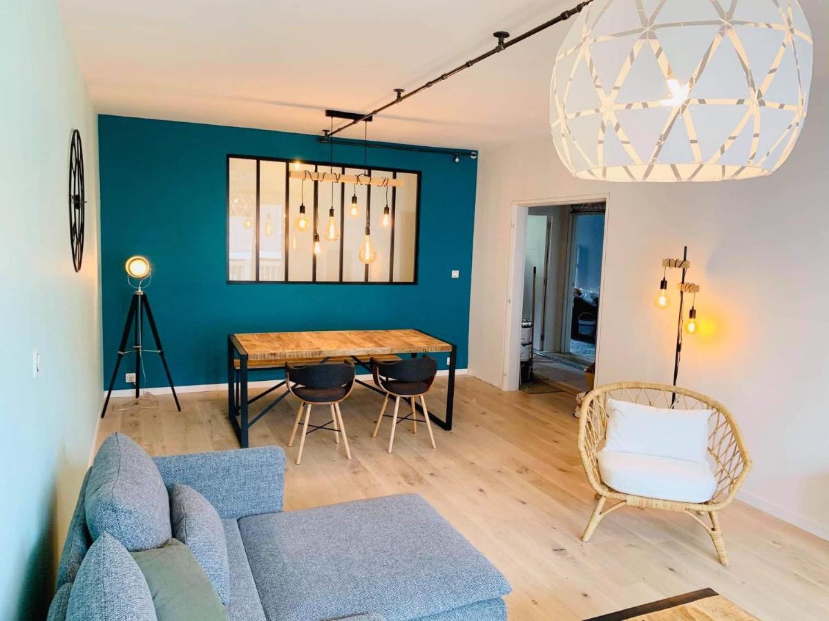 Grand Appartement de standing quartier Gare Angers-Lafayette/Parking/Wifi Buitenkant foto